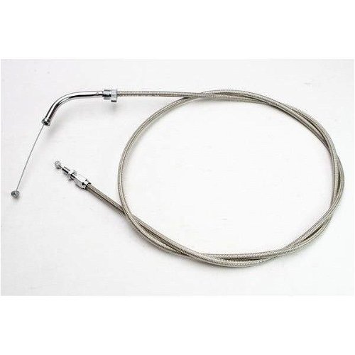 Motion Pro Stainless Steel Armor Coat Throttle Push Cable Plus 2" 65-0349