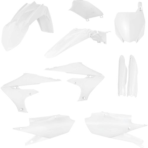 Acerbis White Full Plastic Kit for Yamaha - 2736350002