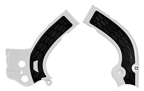Acerbis White/Black X-Grip Frame Guard - 2374261035