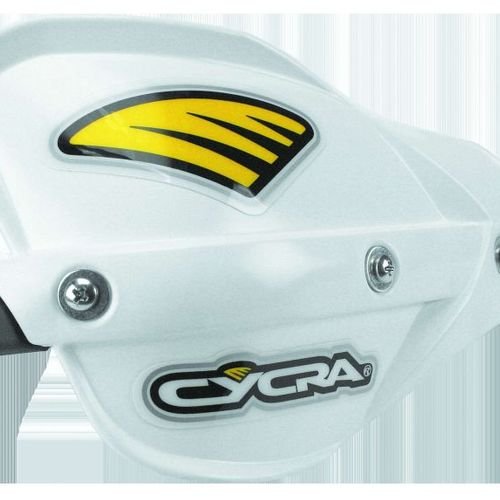 Cycra Probend "Flexx Bar" ATV Direct Mount with Enduro Handguards White