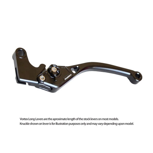 Vortex Black V3 2.0 Long Clutch Lever - LVC573