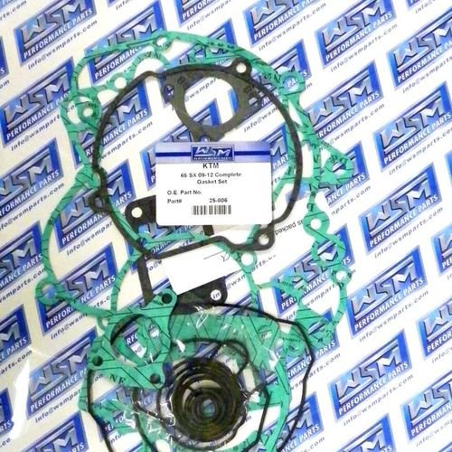 WSM Complete Gasket Kit For KTM 65 SX / XC 09-23 25-806