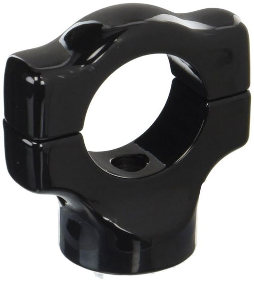 Kuryakyn Curved Side Mount License Plate Holders for Harley-Davidson Black