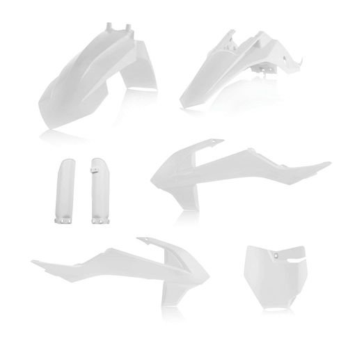 Acerbis White Full Plastic Kit for KTM - 2449600002