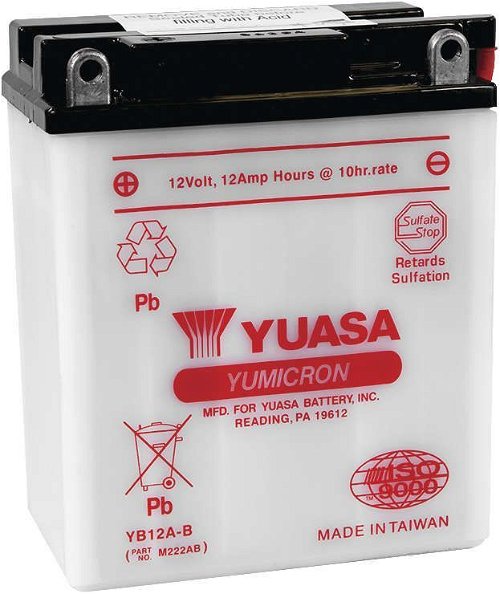 Yuasa 12V Heavy Duty Yumicorn Battery - YUAM222AB