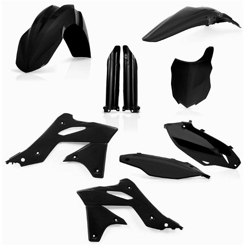Acerbis Black Full Plastic Kit for Kawasaki - 2314180001