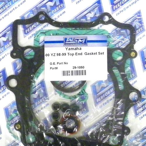 WSM Top End Gasket Kit For Yamaha 400 WR-F / YZ-F 98-99 29-1050