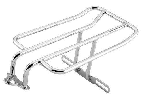 Bikers Choice Luggage Rack For - 301036 2-Up Seat Chrome