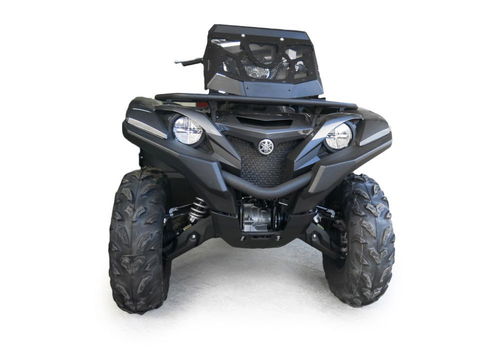 Rival Aluminum Radiator Relocation Kit With Snorkel For Yamaha Grizzly/Kodiak 700