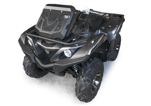 Rival Aluminum Radiator Relocation Kit With Snorkel For Yamaha Grizzly/Kodiak 700