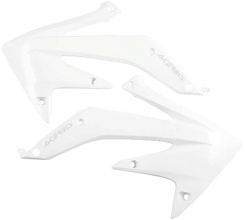Acerbis White Radiator Shrouds for Honda - 2043640002