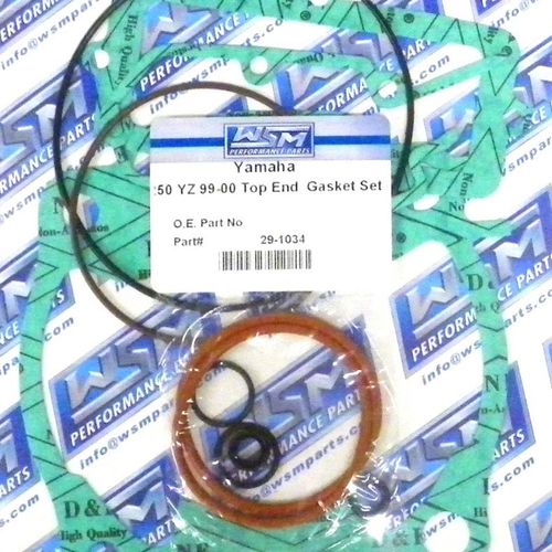 WSM Top End Gasket Kit For Yamaha 250 YZ 99-00 29-1034