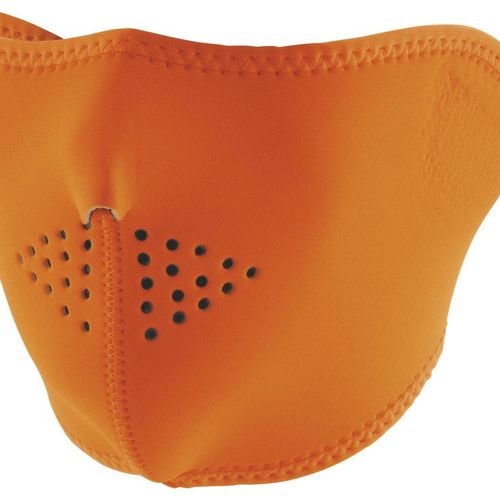 Zan Headgear Half Mask Neoprene High-Vis Orange