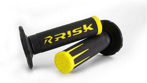 Risk Racing Fusion 2.0 Moto Grip Yellow - 00288