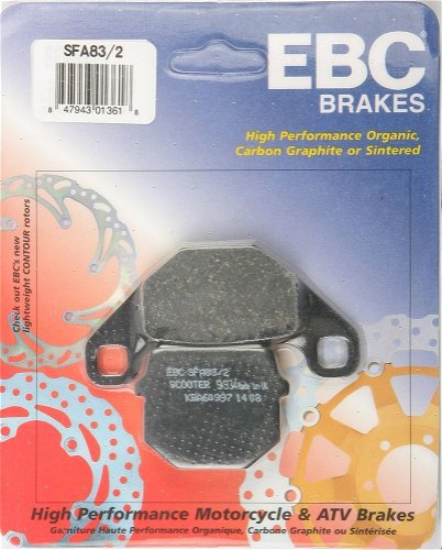 EBC 1 Pair Premium SFA Organic OE Replacement Brake Pads MPN SFA83/2