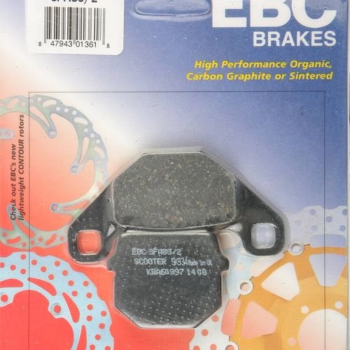 EBC 1 Pair Premium SFA Organic OE Replacement Brake Pads MPN SFA83/2