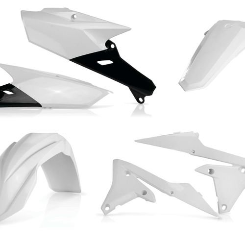 Acerbis White Standard Plastic Kit for Yamaha - 2449630002