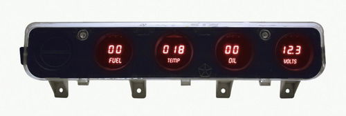Intellitronix 1992-1995 Jeep YJ LED Digital DP6013 - Red