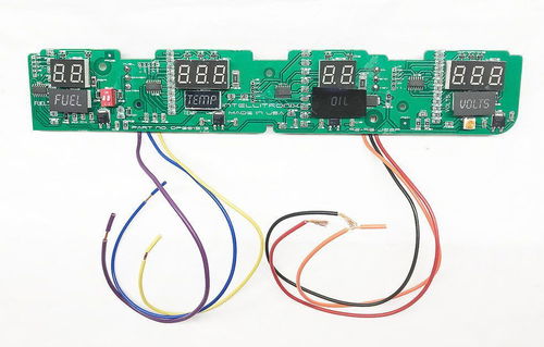 Intellitronix 1992-1995 Jeep YJ LED Digital DP6013 - Red