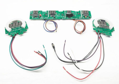Intellitronix 1992-1995 Jeep YJ LED Digital DP6013 - Red