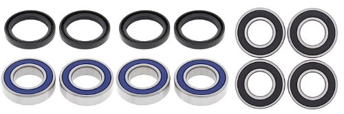Complete Bearing Kit for Front and Rear Wheels fit Kawasaki Mule 10 90