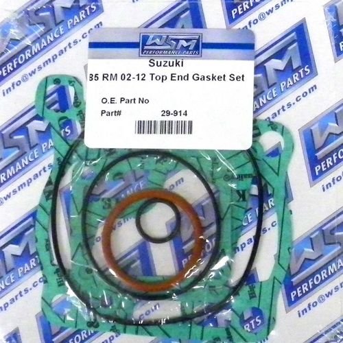 WSM Top End Gasket Kit For Suzuki 85 RM 02-22 29-914