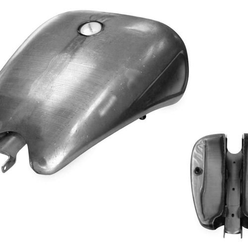 Bikers Choice Stretched Steel Gas Tank For - 012823 2" 4 gal.