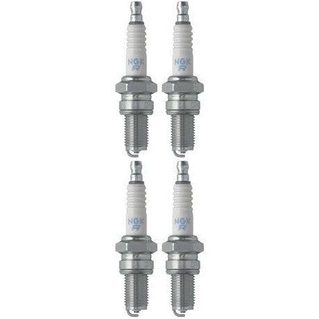 Set of 4 NGK Standard Spark Plugs for Artic Cat 250 2005-1999 Engine 250cc