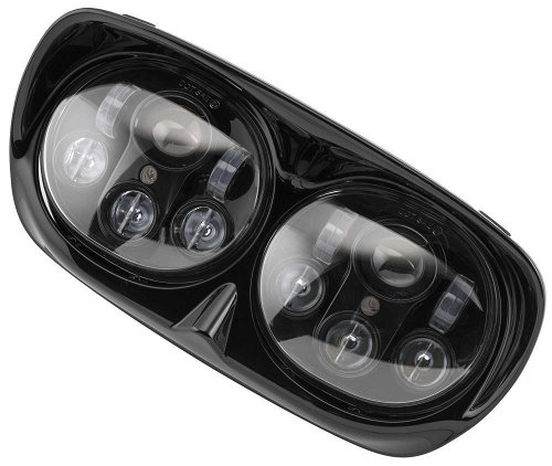Letric Lighting Headlights For Road Glide Dual Black