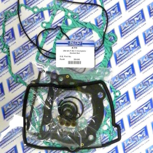 WSM Complete Gasket Kit For KTM 250 EXC-F / SX-F / XC-F 05-12 25-845