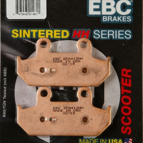 EBC 1 Pair SFA HH Series Scooter Sintered Brake Pads MPN SFA412HH