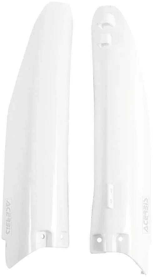 Acerbis White Fork Covers for Suzuki - 2115020002