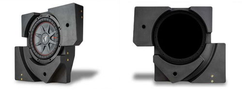 SSV Works Behind Seat Speaker Pods with Unloaded Subwoofer Box For Can-Am Maverick X3 17-22