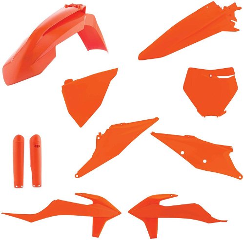 Acerbis 16 Orange Full Plastic Kit for KTM - 2726495226