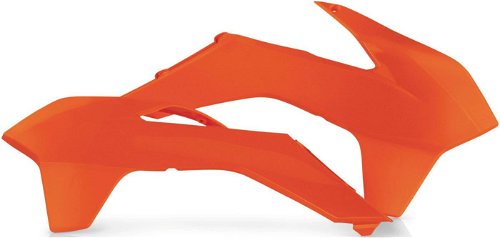 Acerbis Orange Radiator Shrouds for KTM - 2314250237