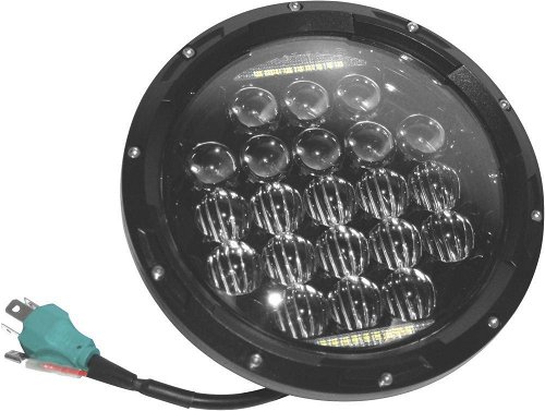 Letric Lighting LED Multi-Mini Headlamps Black, 7" Aggressive
