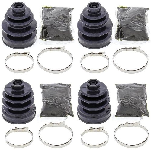 Complete Front Inner & Outer CV Boot Repair Kit KVF400A Prairie 4x4 97-98