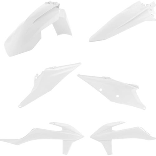 Acerbis White Standard Plastic Kit for KTM - 2726500002