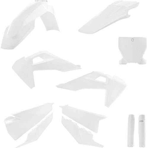 Acerbis White Full Plastic Kit for Husqvarna - 2726550002