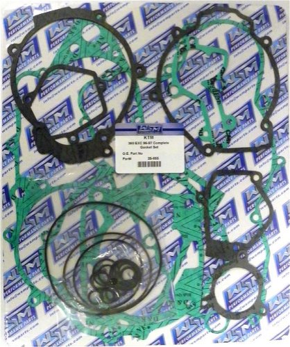 WSM Complete Gasket Kit For KTM 360 / 380 EGS / EXC / SX 95-02 25-855