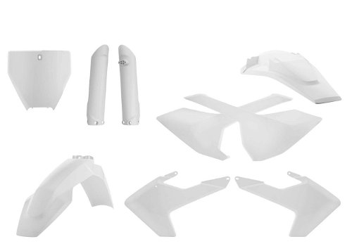 Acerbis White Full Plastic Kit for Husqvarna - 2462600002