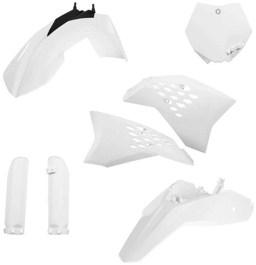 Acerbis White Full Plastic Kit for KTM - 2320850002