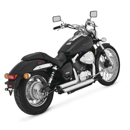 Vance & Hines 18419 Shortshots Staggered for Metric; Chrome