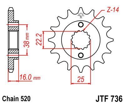 Front & Rear Sprocket Kit for DUCATI 620 Monster ie 02-03 JT Sprockets