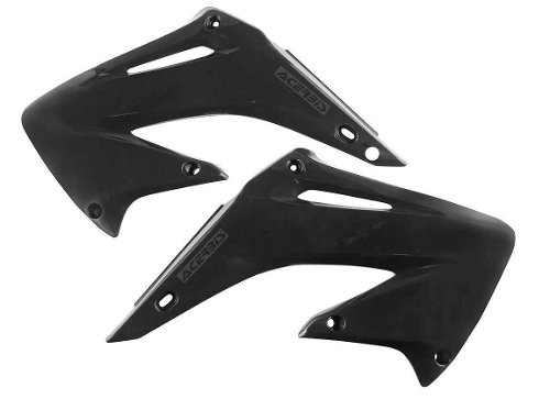 Acerbis Black Radiator Shrouds for Honda - 2043590001