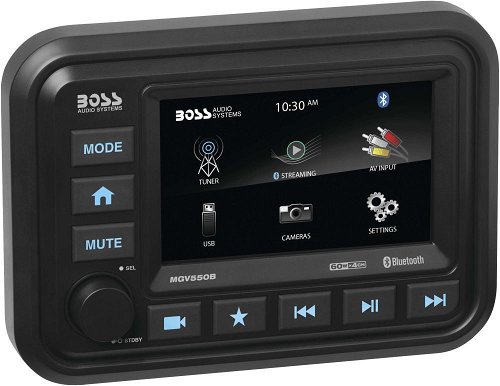 Boss Audio Systems Mulitmedia Touchscreen Bluetooth Audio Player Black
