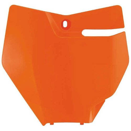 Acerbis 16 Orange Front Number Plate for KTM - 2685955226