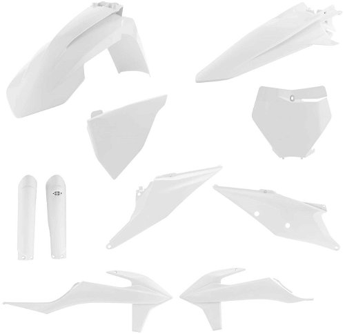 Acerbis White Full Plastic Kit for KTM - 2726490002