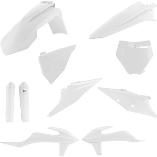 Acerbis White Full Plastic Kit for KTM - 2726490002