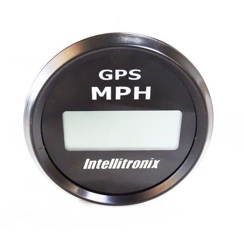 Intellitronix Marine GPS Speedometer - Black